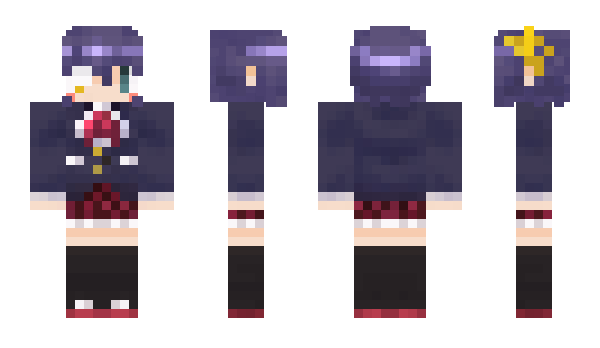 Minecraft skin mikurin