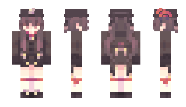 Minecraft skin Megami_Saiko