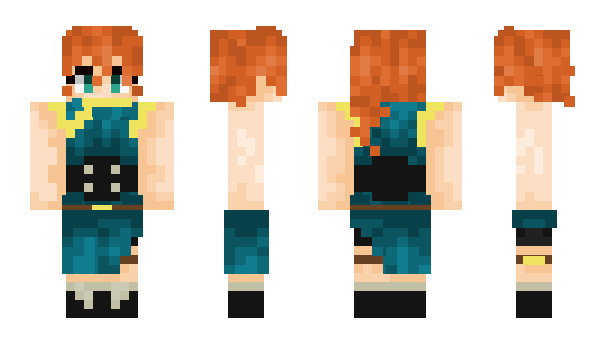 Minecraft skin v0lc4n0