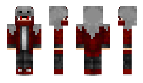 Minecraft skin redWWW