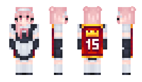 Minecraft skin TszLucia