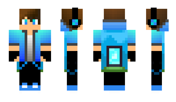 Minecraft скин по нику Namelezz_MF