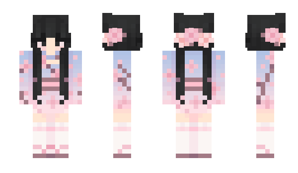 Minecraft skin anisakura