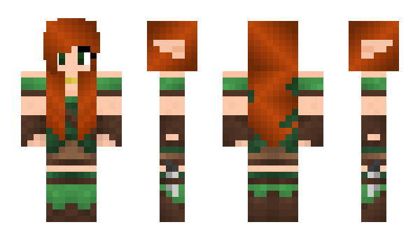 Minecraft skin ANANGA