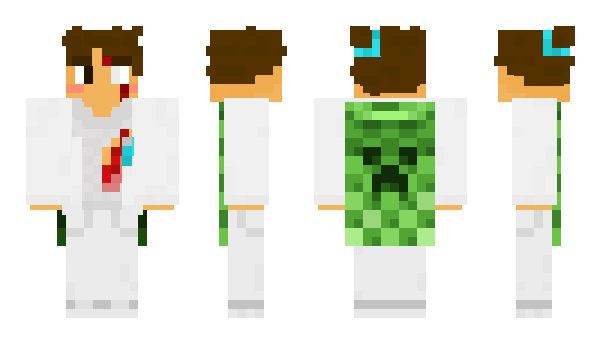 Minecraft skin Crystalsap