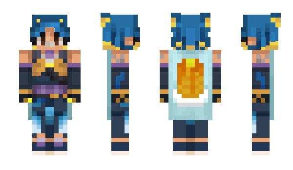 Minecraft skin 21asteriix