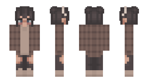 Minecraft skin Briianna