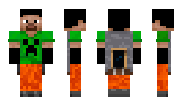 Minecraft скин по нику Gcraft_HD