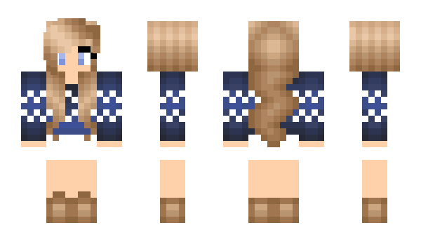 Minecraft skin sara243