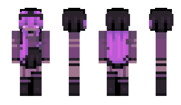 Minecraft skin PurpleSkull8760
