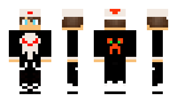 Minecraft skin BlackPlayz