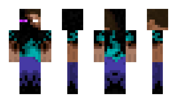 Minecraft skin Axatron