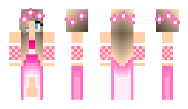 Minecraft skin RoxyYT