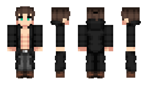 Minecraft skin Fialkapls