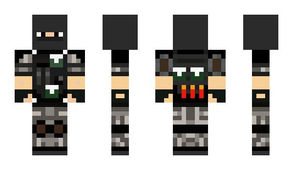 Minecraft skin AceTR