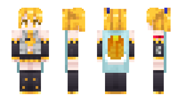 Minecraft скин по нику GirlsGock