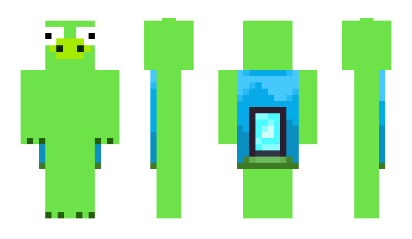 Minecraft skin Akemen