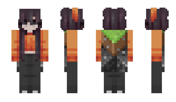 Minecraft скин по нику RubyflavoredCat