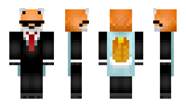 Minecraft скин по нику foxindr