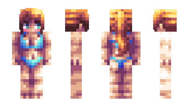 Minecraft skin space_girl