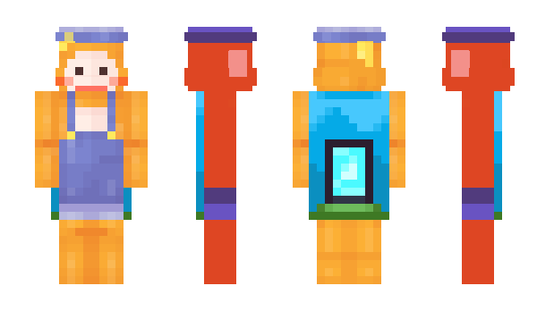 Minecraft skin palmierrr