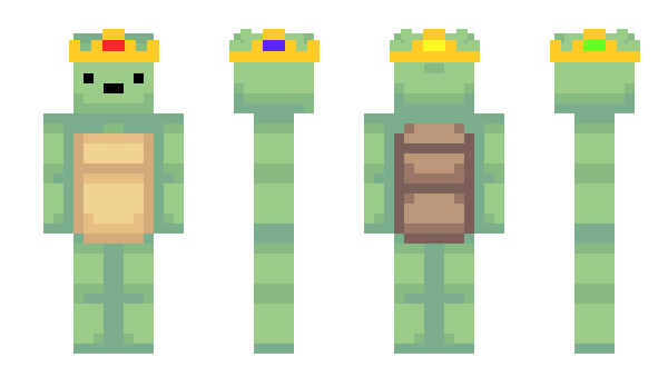 Minecraft skin Turtle110