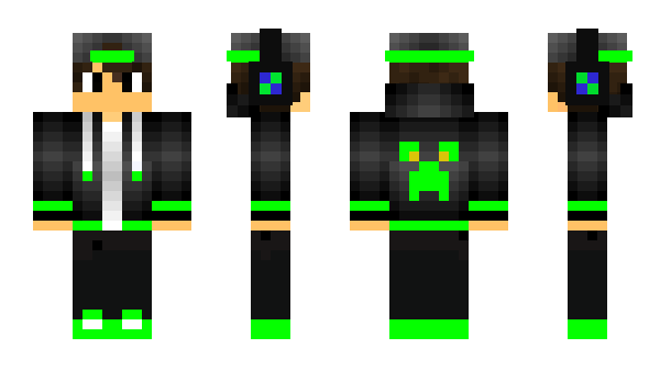 Minecraft skin Spyrky