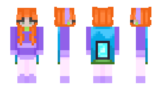 Minecraft скин по нику Mikaeell