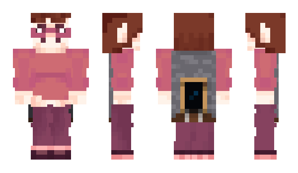 Minecraft skin vivian_v
