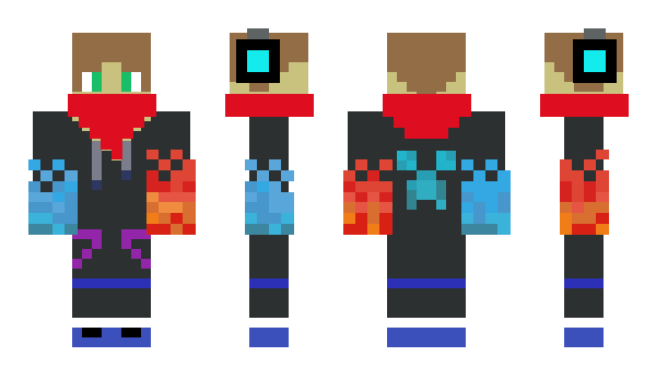 Minecraft skin Khonsuu