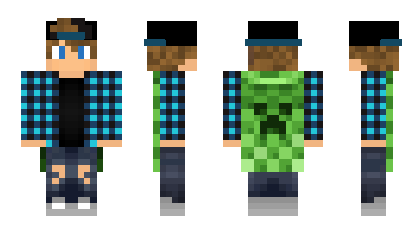 Minecraft скин по нику Semicadu_BR