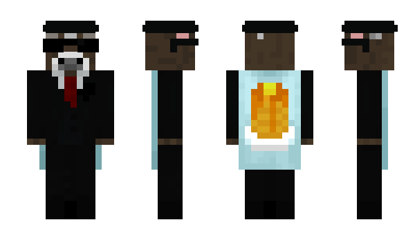 Minecraft skin Kiszkaaa