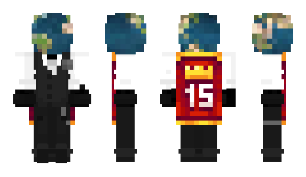 Minecraft skin 8BitClover