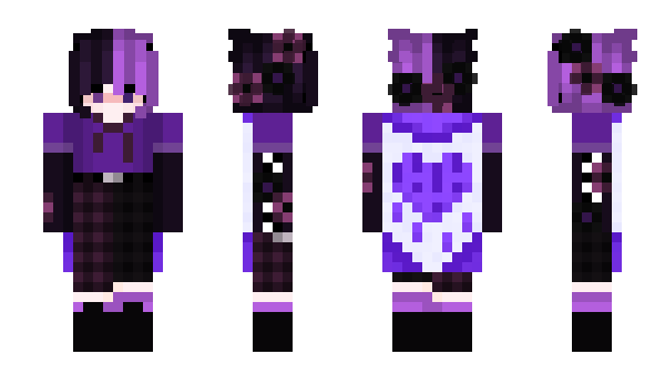 Minecraft skin _Lunaa