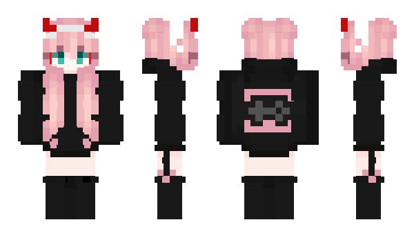 Minecraft skin Cyuffina