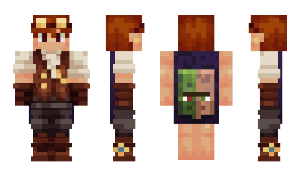 Minecraft skin GastercrafterWD