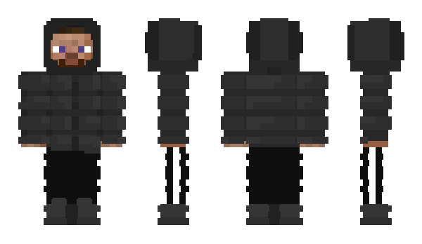 Minecraft skin 2b2tSpawnMonkey