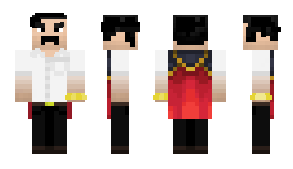 Minecraft skin R3DAL3RT