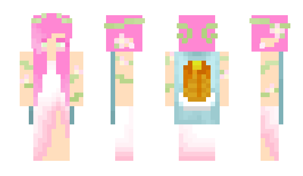 Minecraft скін по ніку PinkieGaming