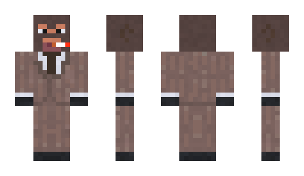 Minecraft skin Raptor00X