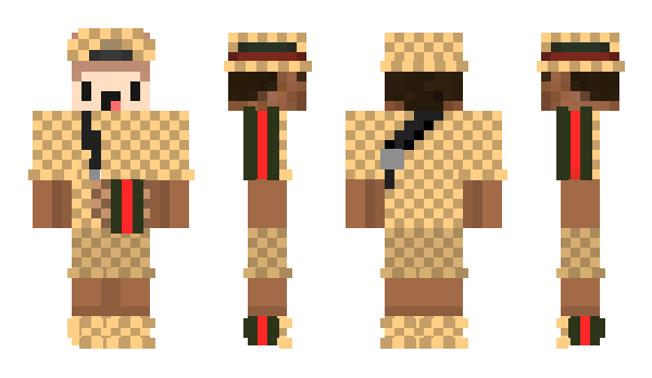 Minecraft skin Malaysier