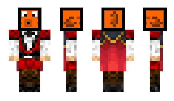 Minecraft skin PirateRy