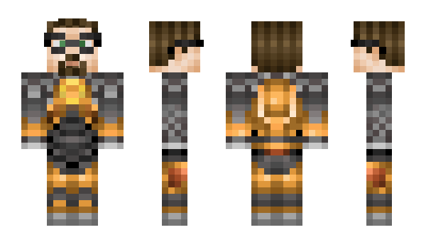 Minecraft skin CJ007