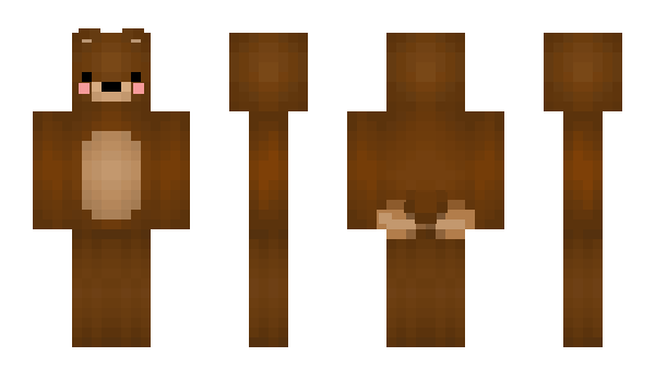 Minecraft skin Loz_Bear