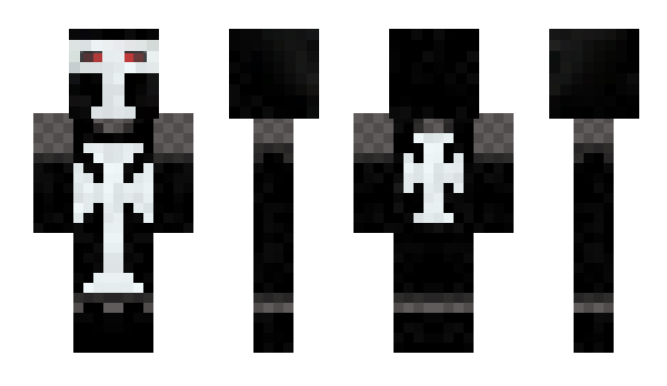 Minecraft skin blackknigh