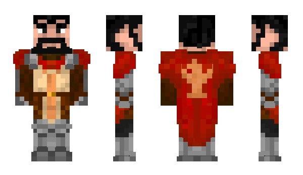 Minecraft skin 6ftbrownman