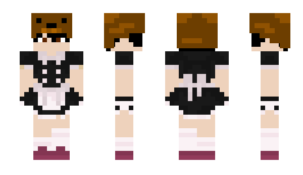 Minecraft skin MaidMike