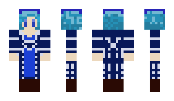 Minecraft skin luaki