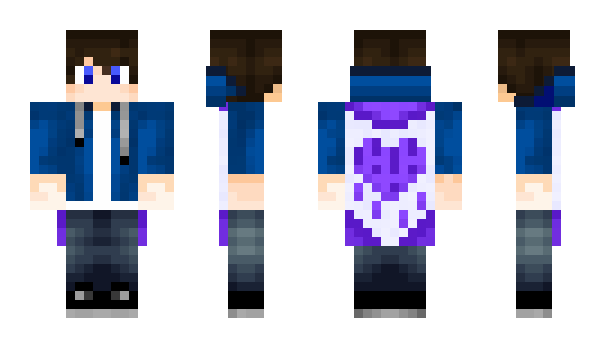 Minecraft скин по нику bluinin