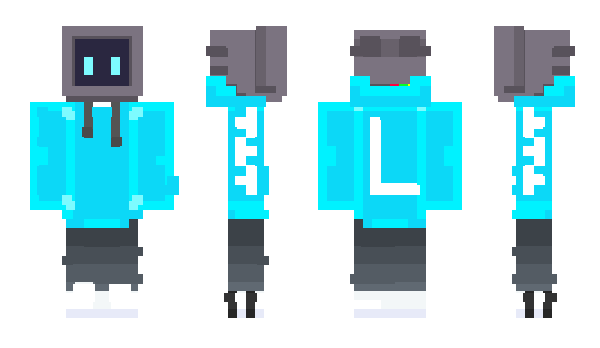 Minecraft skin iceFen